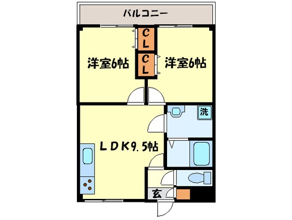 パルティ－ル１１の物件間取画像